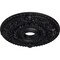 Ekena Millwork Rose Ceiling Medallion (Fits Canopies up to 7 1/4"), 18"OD x 3 1/2"ID x 1 1/2"P, Steel Gray CM18ROSGS - alternate 2